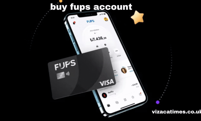 buy fups account