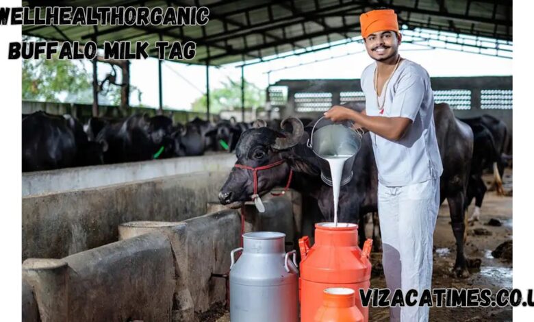 Wellhealthorganic Buffalo Milk Tag