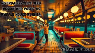 riverdale police seek woman who posed as waffle house worker.