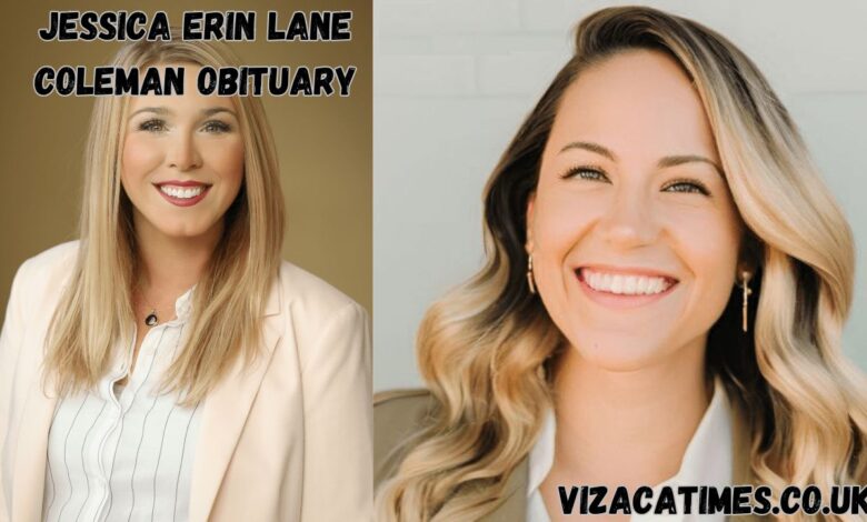 jessica erin lane coleman obituary