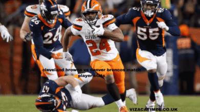 cleveland browns vs denver broncos match player stats