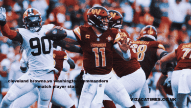 cleveland browns vs washington commanders match player stats