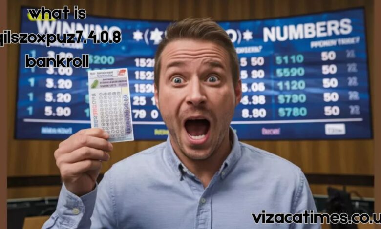What Is Qilszoxpuz7.4.0.8 Bankroll