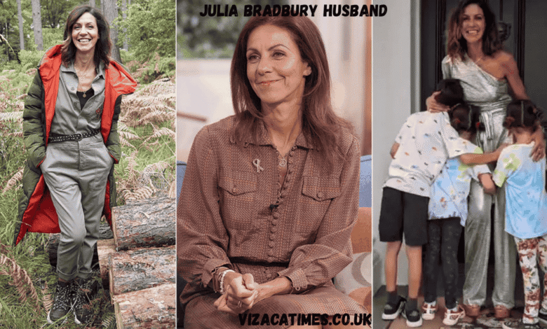 julia bradbury husband