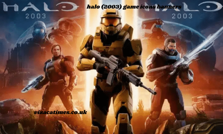 halo (2003) game icons banners