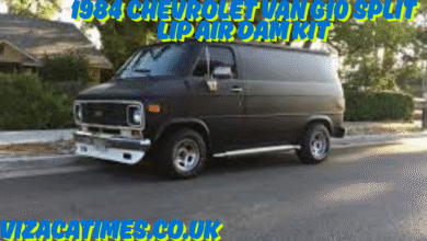 1984 chevrolet van g10 split lip air dam kit