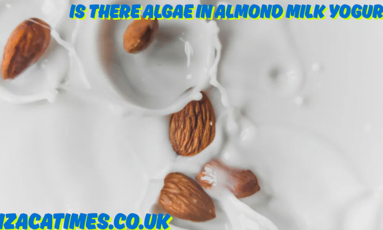 is there algae in almond milk yogurt