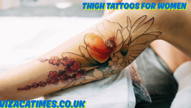 thigh tattoos for women