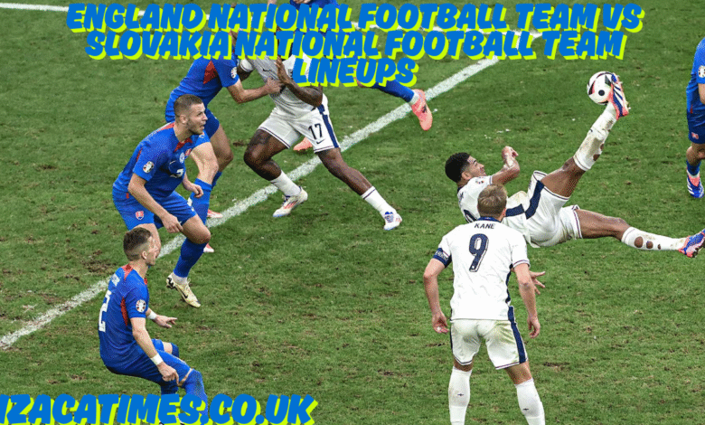 england national football team vs slovakia national football team lineups