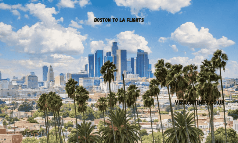 boston to la flights