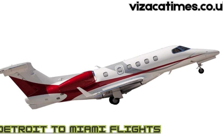 detroit to miami flights