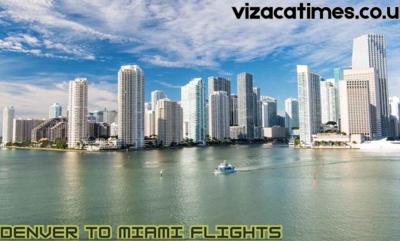 denver to miami flights