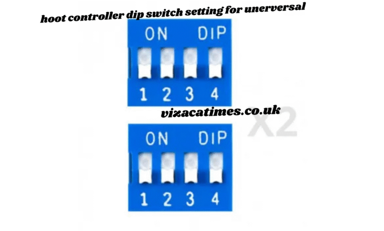 hoot controller dip switch setting for unerversal