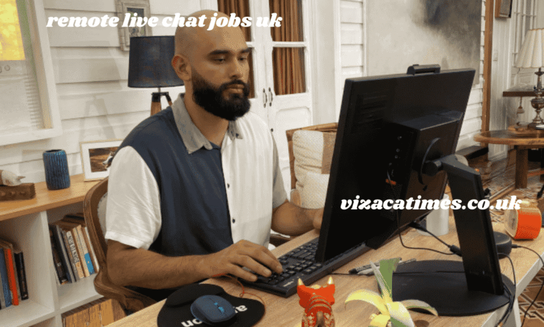 remote live chat jobs uk