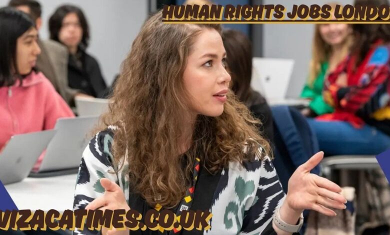 human rights jobs london