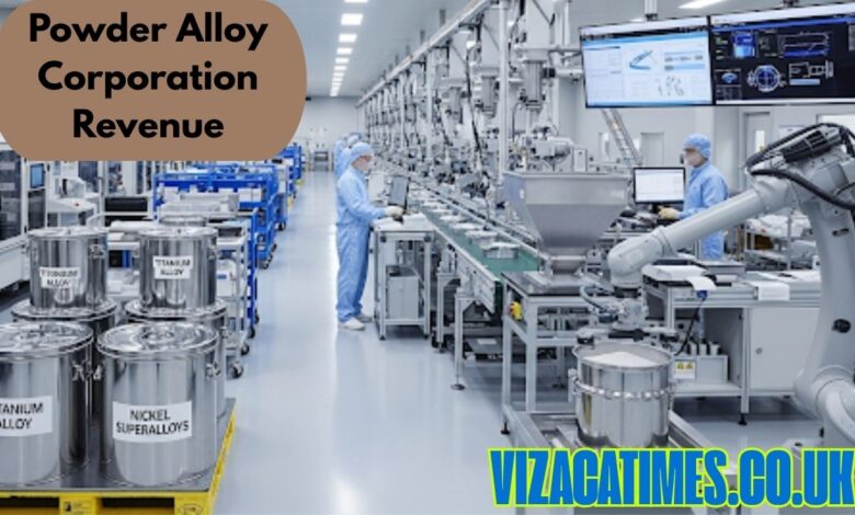 powder alloy corporation revneue