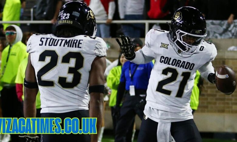 colorado buffaloes football vs texas tech red raiders football match player stats