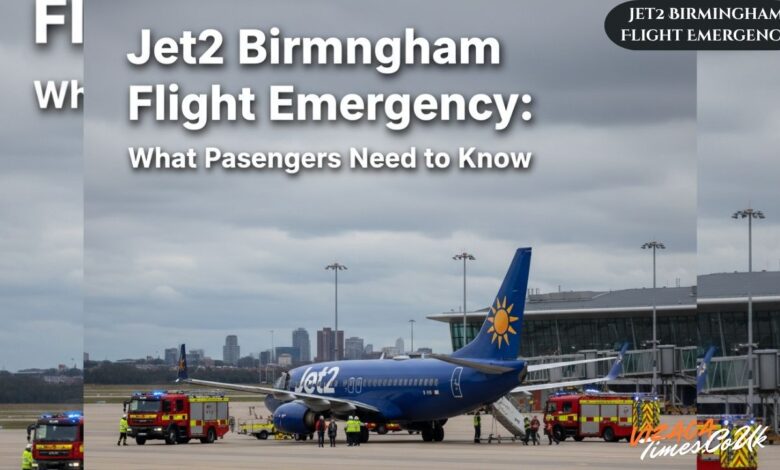 Jet2 Birmingham Flight Emergency