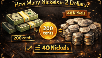 how many nickels in 2 dollars